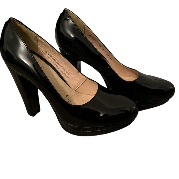 Flexi real leather patent leather made in Mexico size 5 ladies pump NWT not worn - Picture 2 of 5
